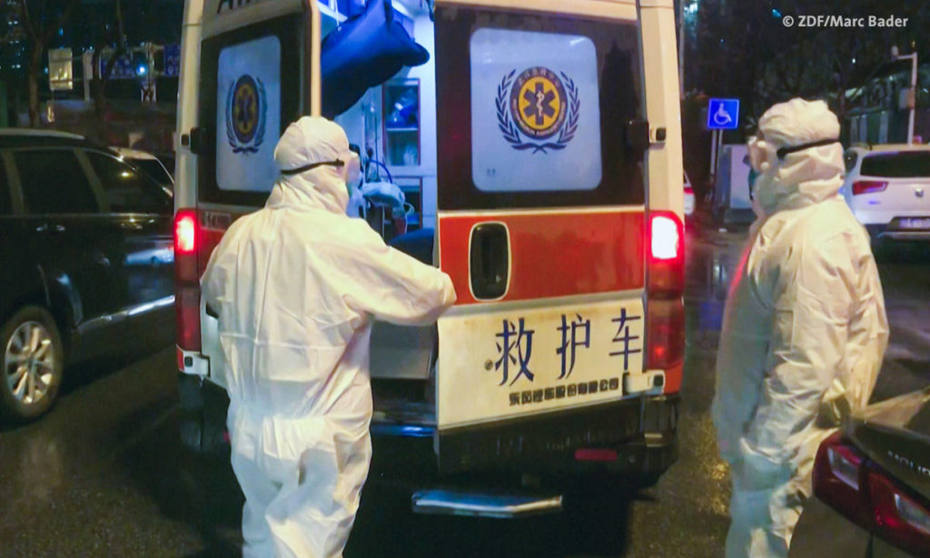 Filmstill aus "Geheimsache Corona - Wie China die Pandemie vertuschte" © ZDF/Marc Bauder