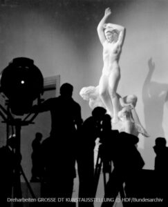 Dreharbeiten Grosse Dt. Kunstausstellung 1943