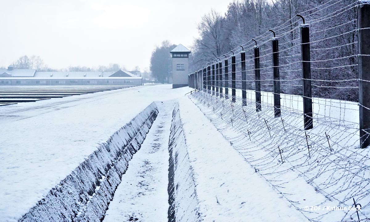 KZ Dachau: Foto des Zauns (© ZDF / Kathrin Beck)