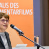 Sprecherin bei der Premiere von