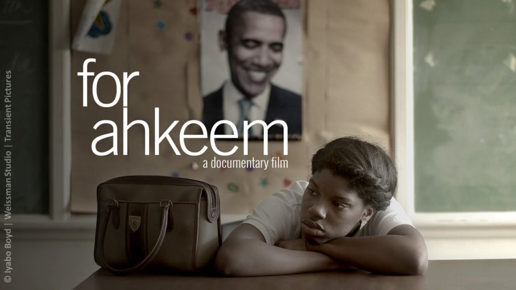 Kinoplakat Rassismus-Doku "For Ahkeem"
