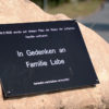 Familie Labe Gedenkstein