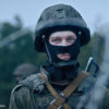 Ein Soldat aus Belarus als Einsatzkraft gegen Demonstranten