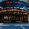 Plakat zu den Kinostarts. Ohio Theatre