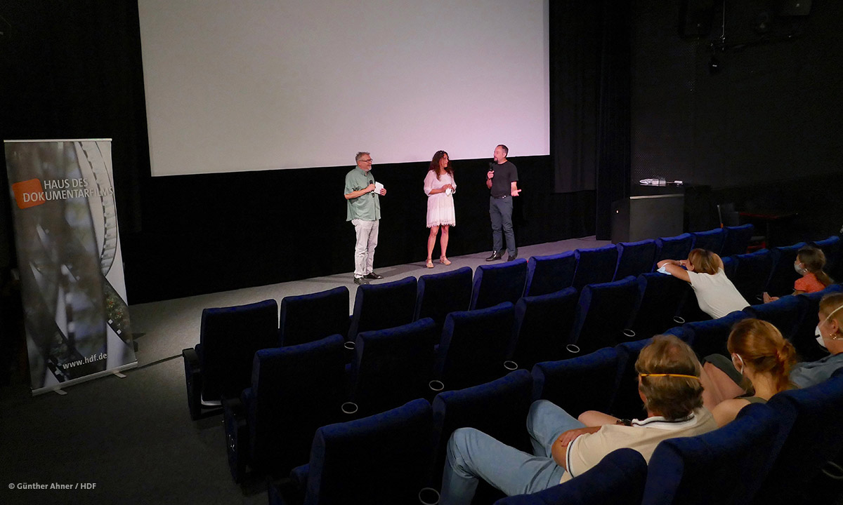 Kinosaal Caligari Kino Ludwigsburg während der DOK Premiere im Juli