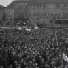 Kundgebung auf dem Marktplatz Ludwigsburg um 1930 Landesfilmsammlung Baden-Württemberg