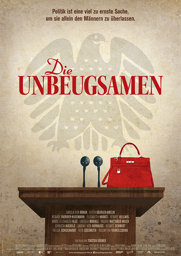 Filmplakat zu "Die Unbeugsamen" von Regisseur Torsten Körner