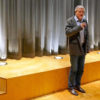 Peter Erasmus eröffnet die DOK Premiere von Dear Future Children in Stuttgart