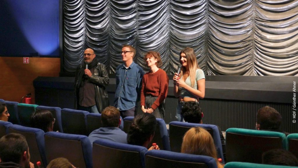 Filmgespräch "Zuhurs Töchter" im Delphi Stuttgart bei der DOK Premiere des Haus des Dokumentarfilms