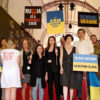 Auf dem roten Teppich beim Filmfestival von Locarno zeigt das Team von 