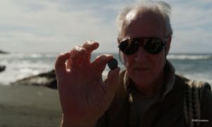 Werner Herzog hat einen Stein in der Hand